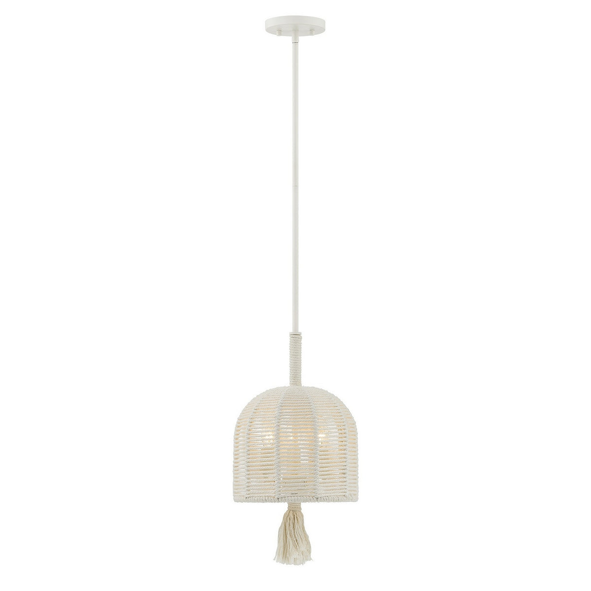 Lunara Three Light Pendant in Cotton