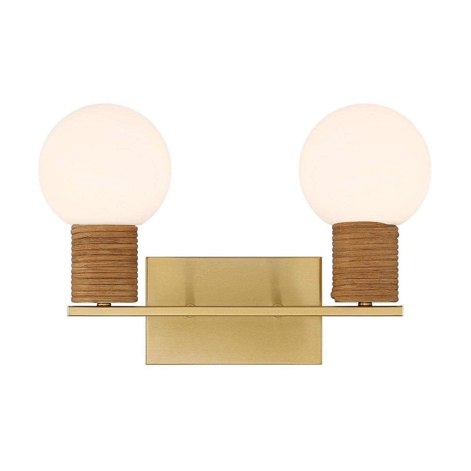 Jarrell Two Light Bathroom Vanity