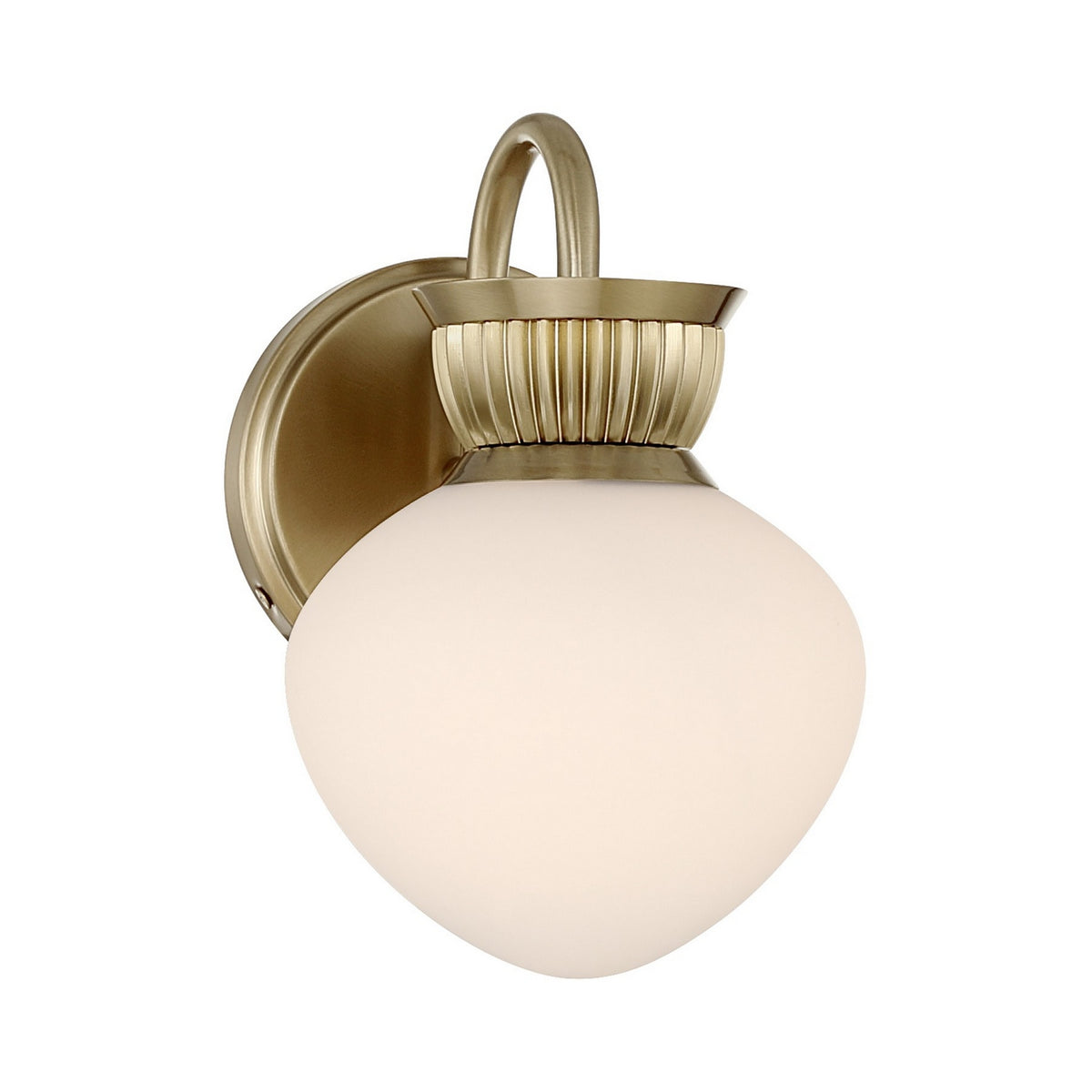 Melbourne One Light Wall Sconce in Noble Brass