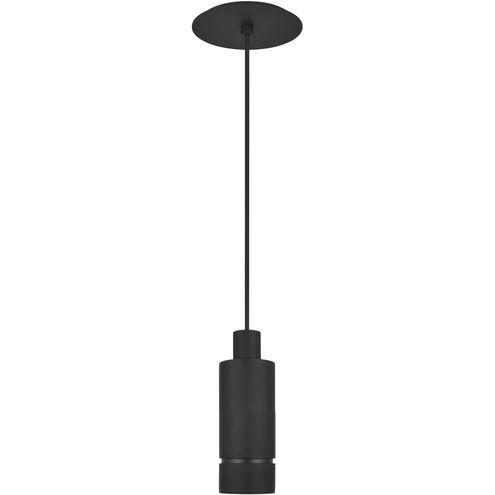 Sottile LED Pendant in Nightshade Black