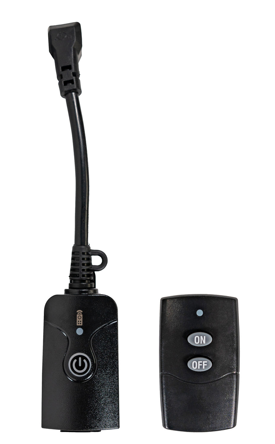Wireless Control Remote Controlled ON/OFF Cord and Plug in Stainless Steel
