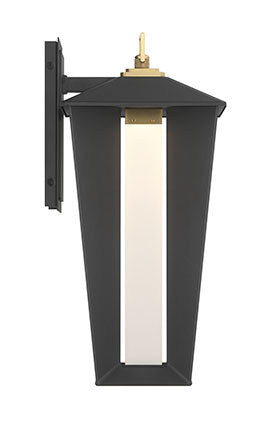 Andson LED Wall Sconce in Brass-Sand Black Mix