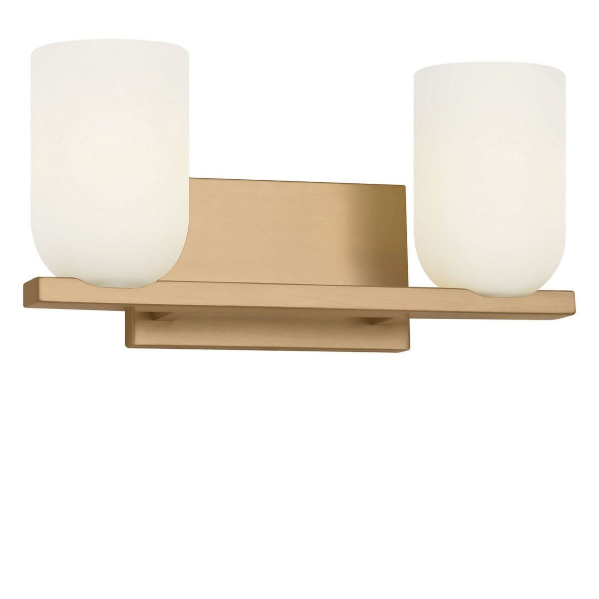 Neblina Two Light Vanity in Satin Brass