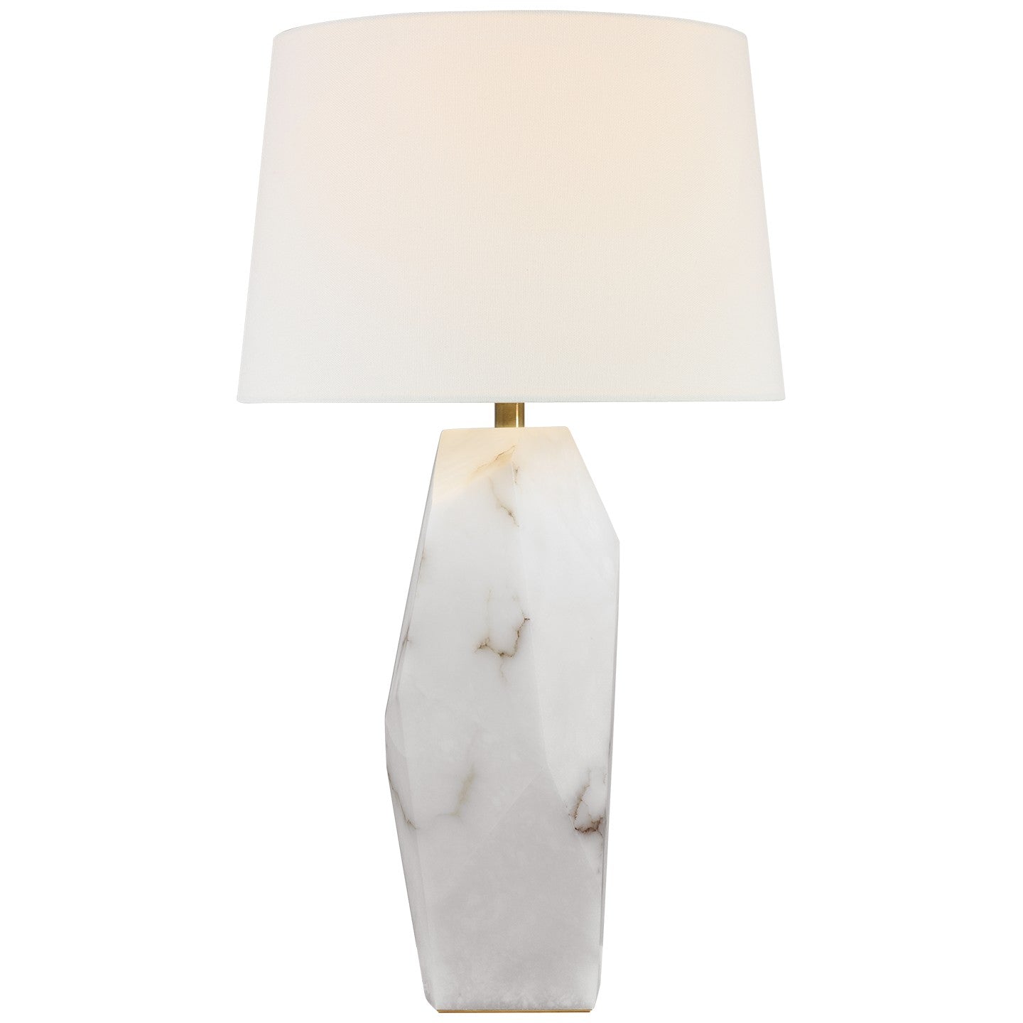 Crystallo LED Table Lamp in Alabaster