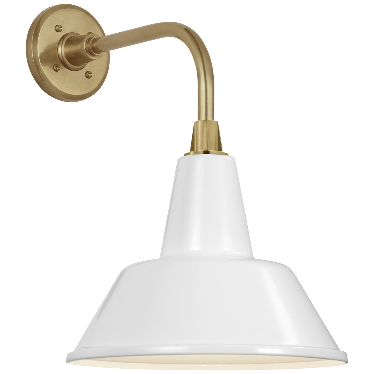Academy Barn Light LED Barn Light in Hand-Rubbed Antique Brass