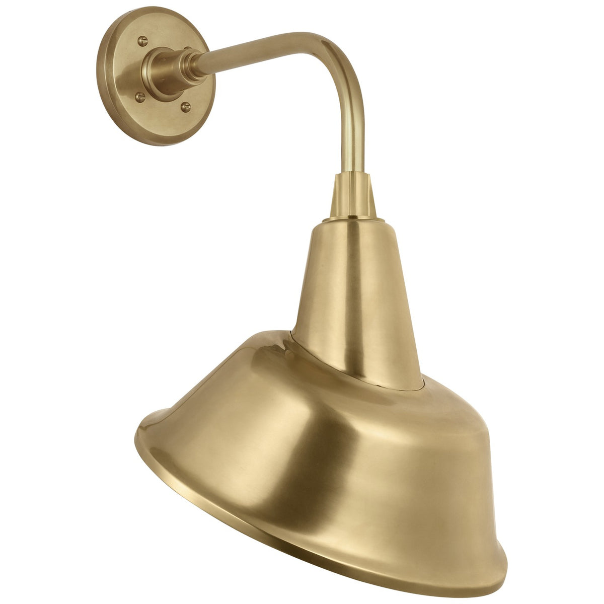 Academy Barn Light LED Barn Light in Hand-Rubbed Antique Brass