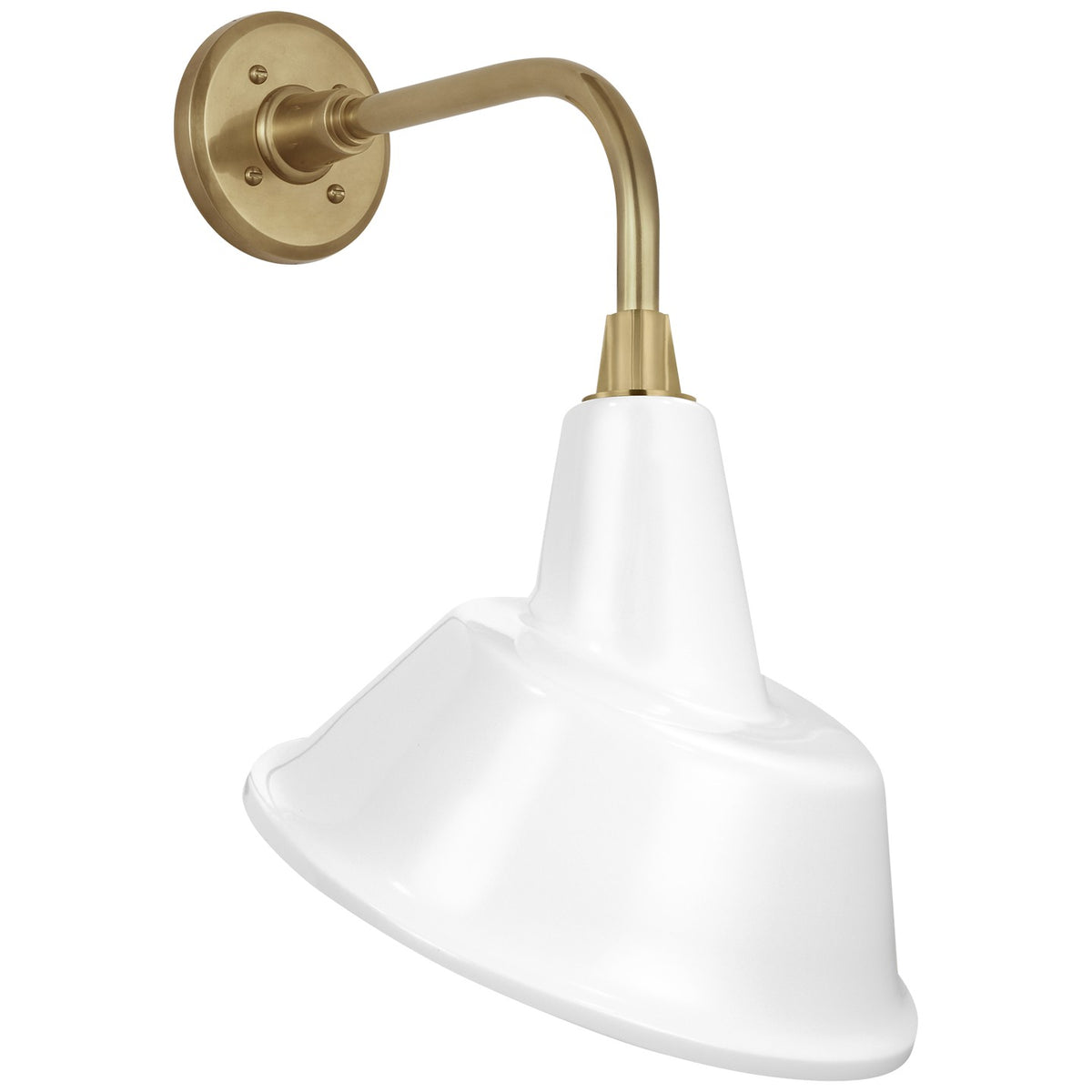 Academy Barn Light LED Barn Light in Hand-Rubbed Antique Brass