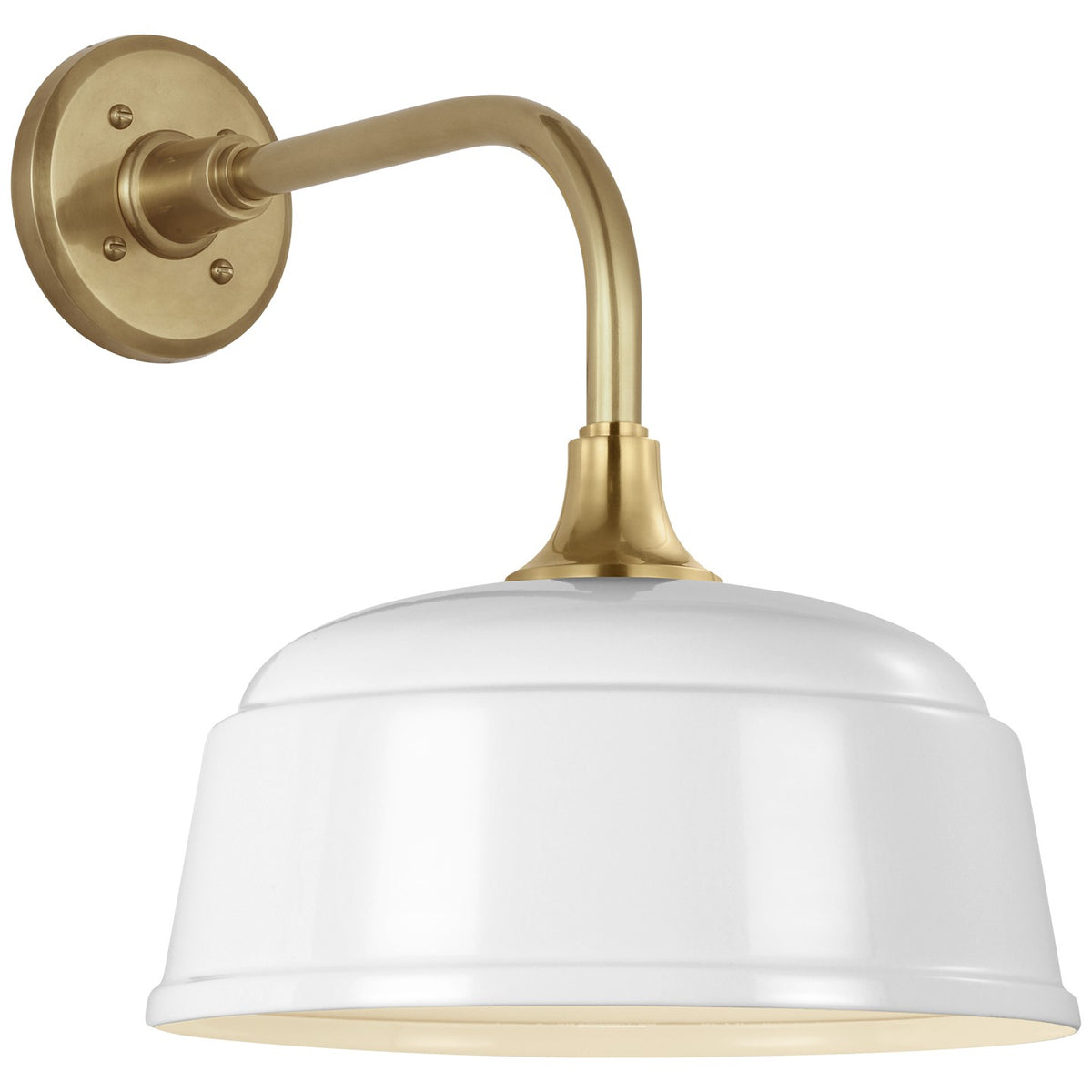 Academy Barn Light LED Barn Light in Hand-Rubbed Antique Brass