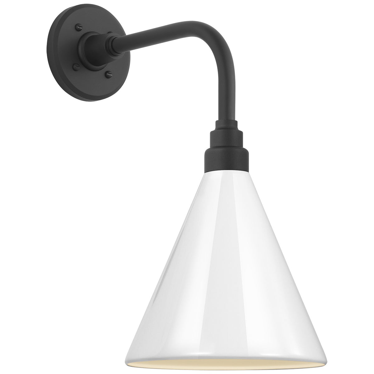 Academy Barn Light LED Barn Light in Matte Black