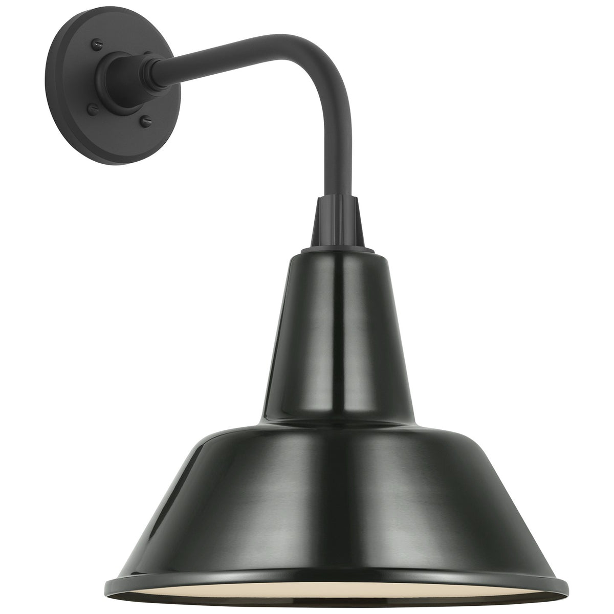 Academy Barn Light LED Barn Light in Matte Black