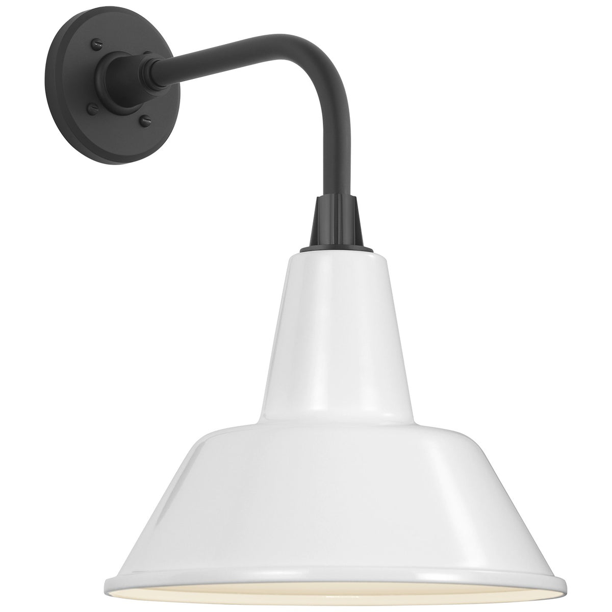 Academy Barn Light LED Barn Light in Matte Black