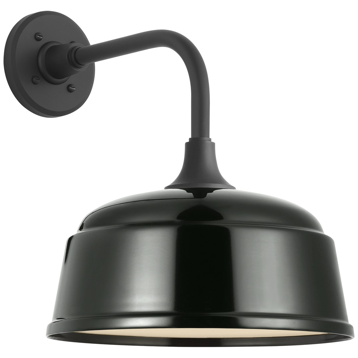 Academy Barn Light LED Barn Light in Matte Black