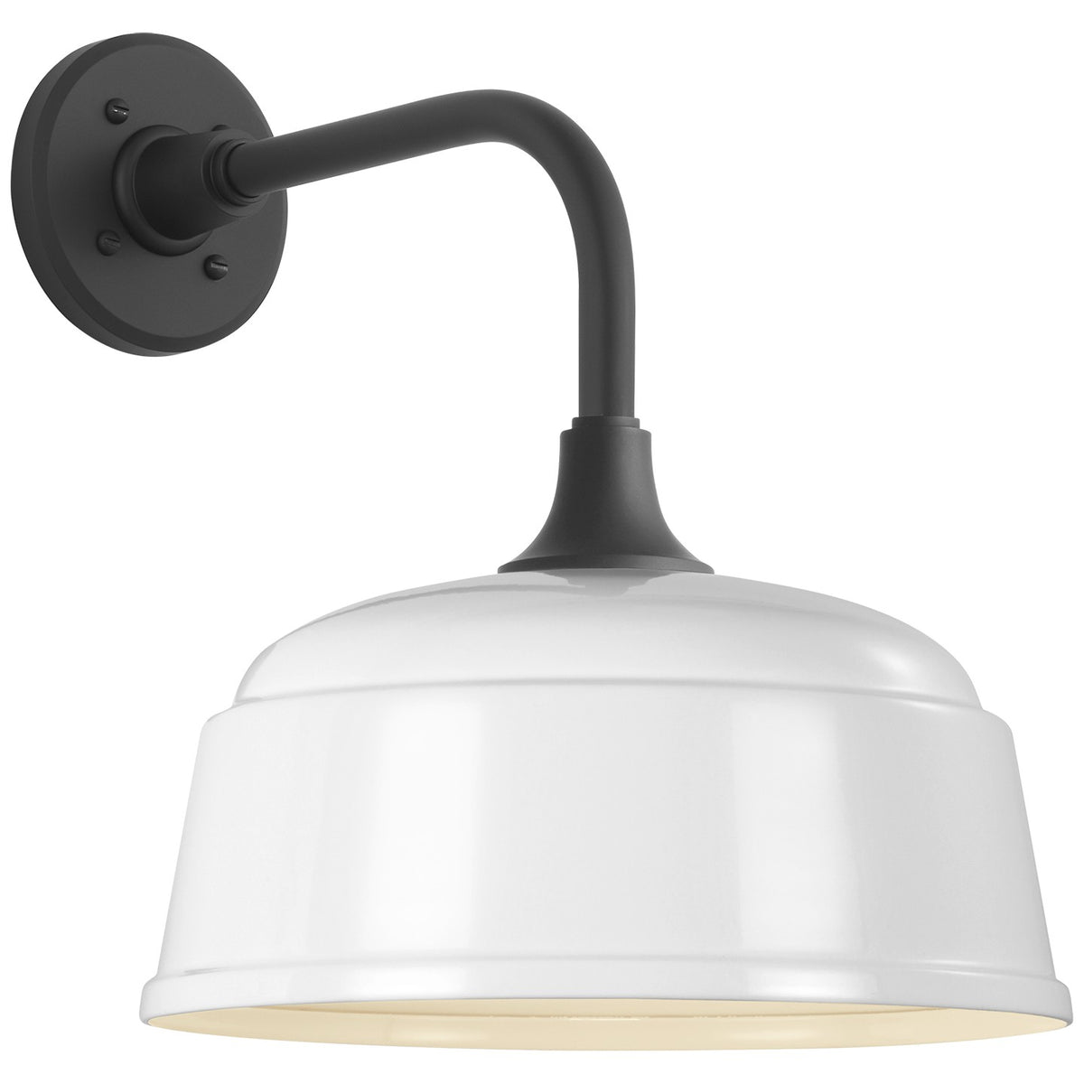Academy Barn Light LED Barn Light in Matte Black