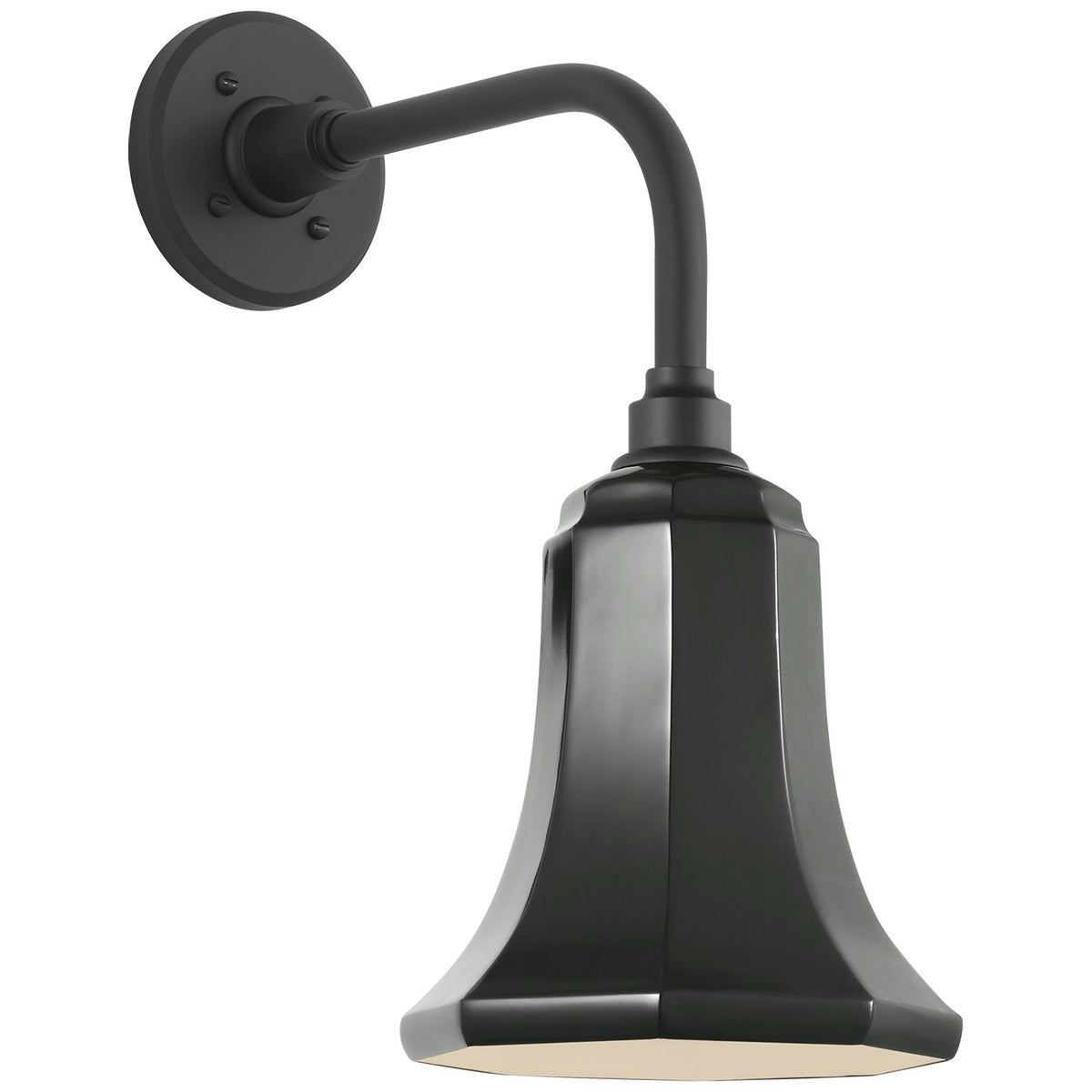 Academy Barn Light LED Barn Light in Matte Black