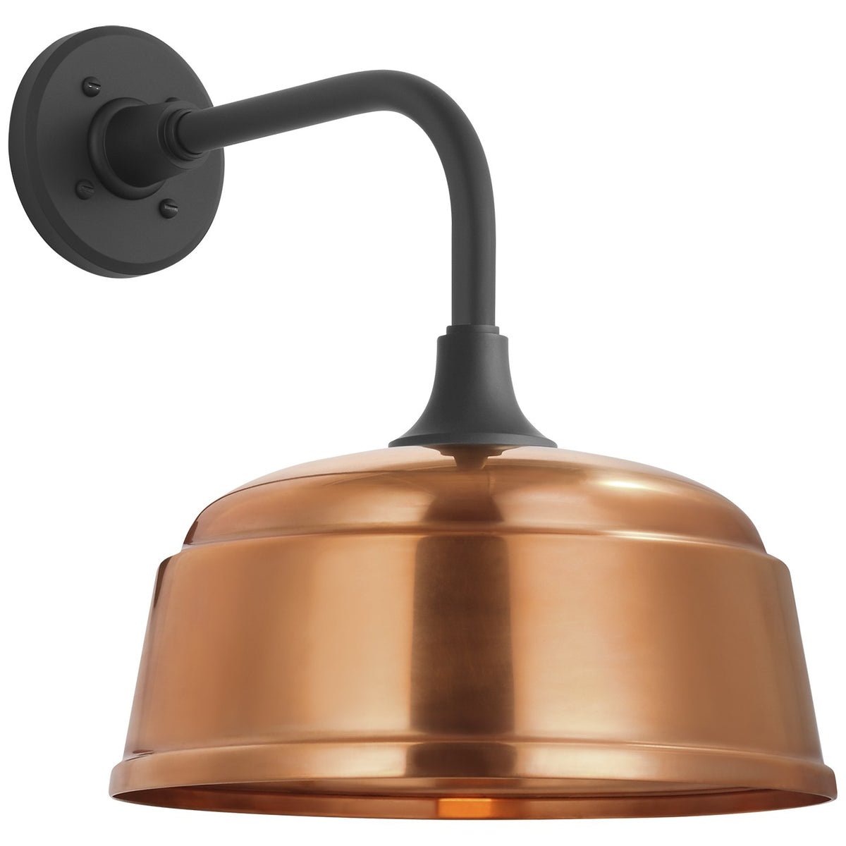 Academy Barn Light LED Barn Light in Matte Black