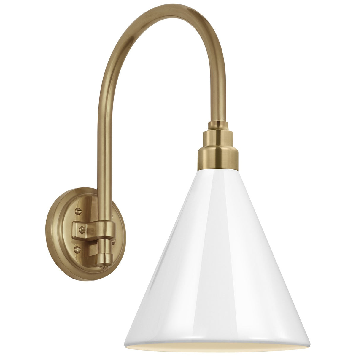 Academy Barn Light LED Barn Light in Hand-Rubbed Antique Brass