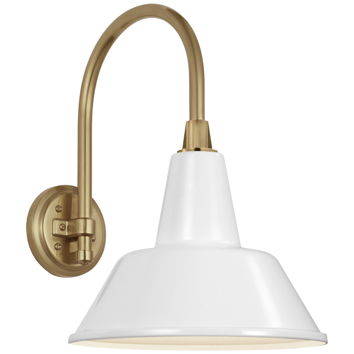 Academy Barn Light LED Barn Light in Hand-Rubbed Antique Brass
