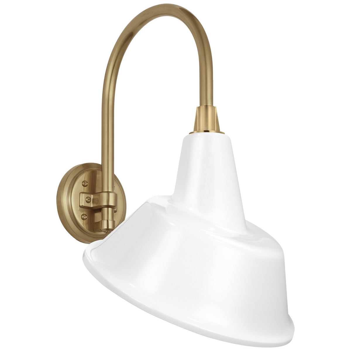 Academy Barn Light LED Barn Light in Hand-Rubbed Antique Brass