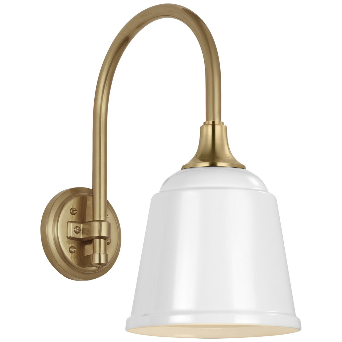 Academy Barn Light LED Barn Light in Hand-Rubbed Antique Brass