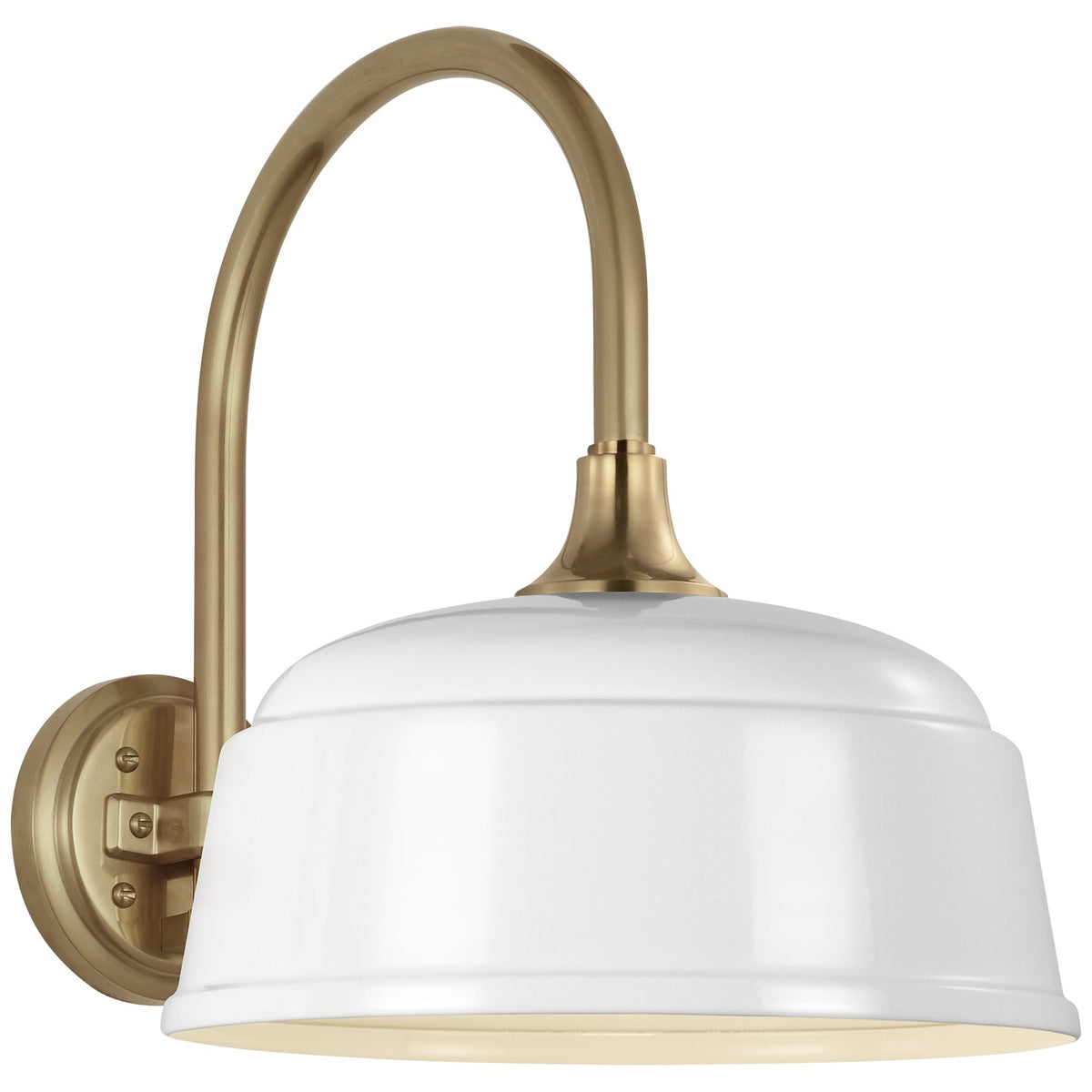 Academy Barn Light LED Barn Light in Hand-Rubbed Antique Brass