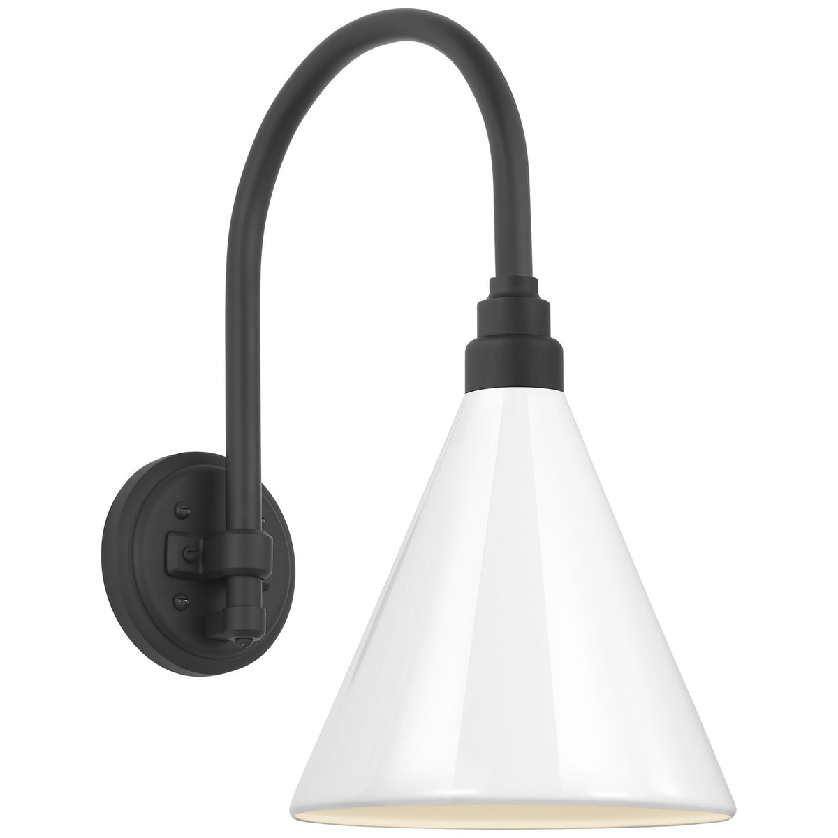 Academy Barn Light LED Barn Light in Matte Black