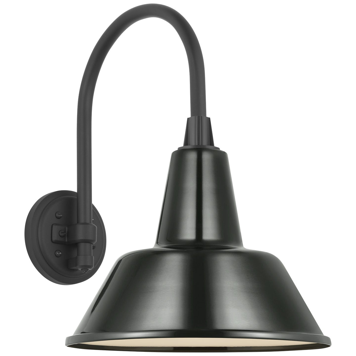 Academy Barn Light LED Barn Light in Matte Black