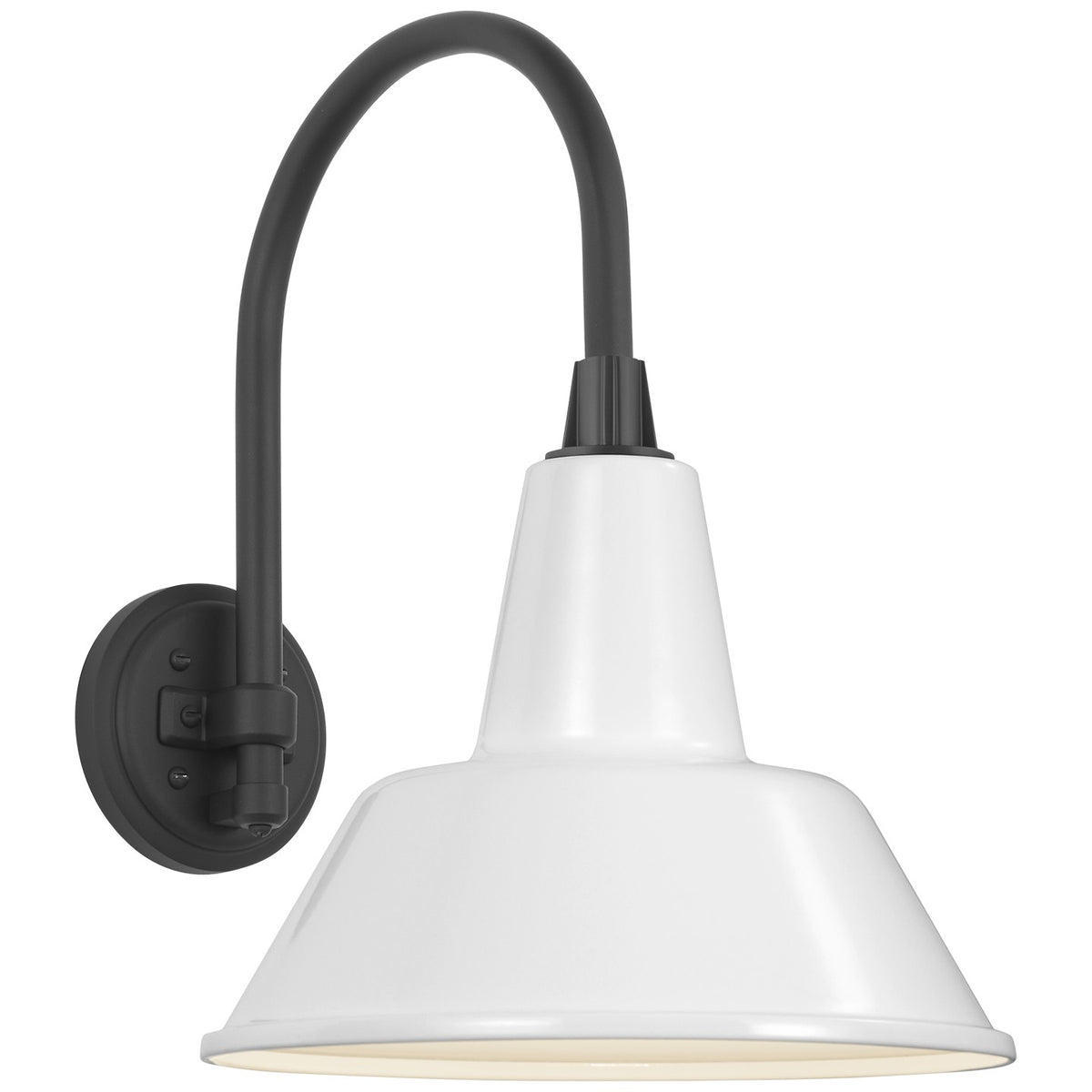 Academy Barn Light LED Barn Light in Matte Black