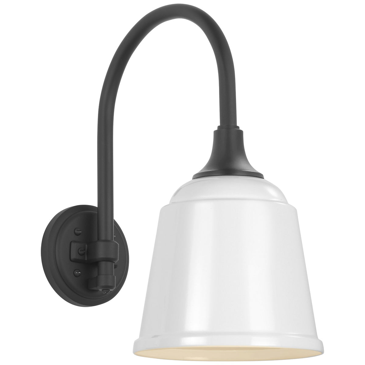 Academy Barn Light LED Barn Light in Matte Black