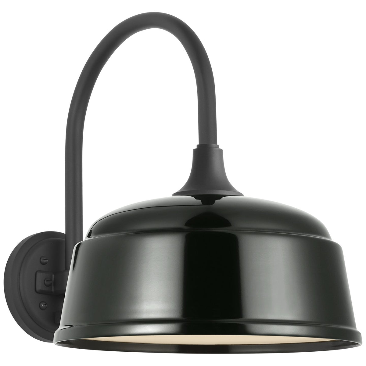 Academy Barn Light LED Barn Light in Matte Black
