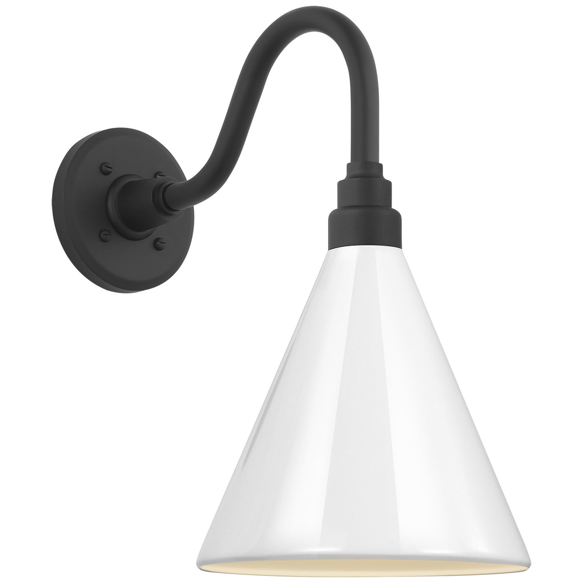 Academy Barn Light LED Barn Light in Matte Black