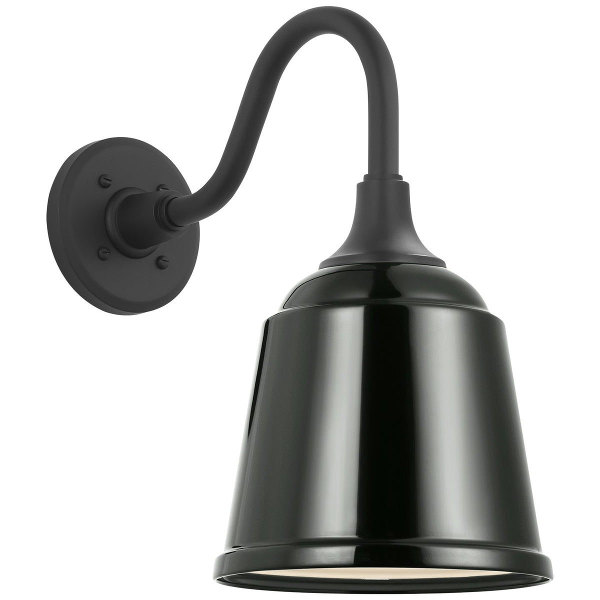 Academy Barn Light LED Barn Light in Matte Black