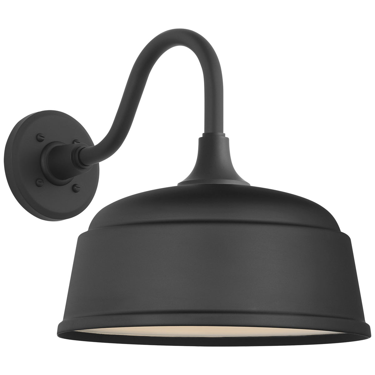Academy Barn Light LED Barn Light in Matte Black