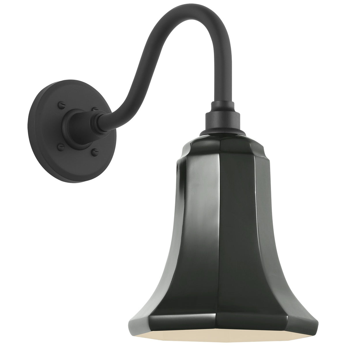 Academy Barn Light LED Barn Light in Matte Black