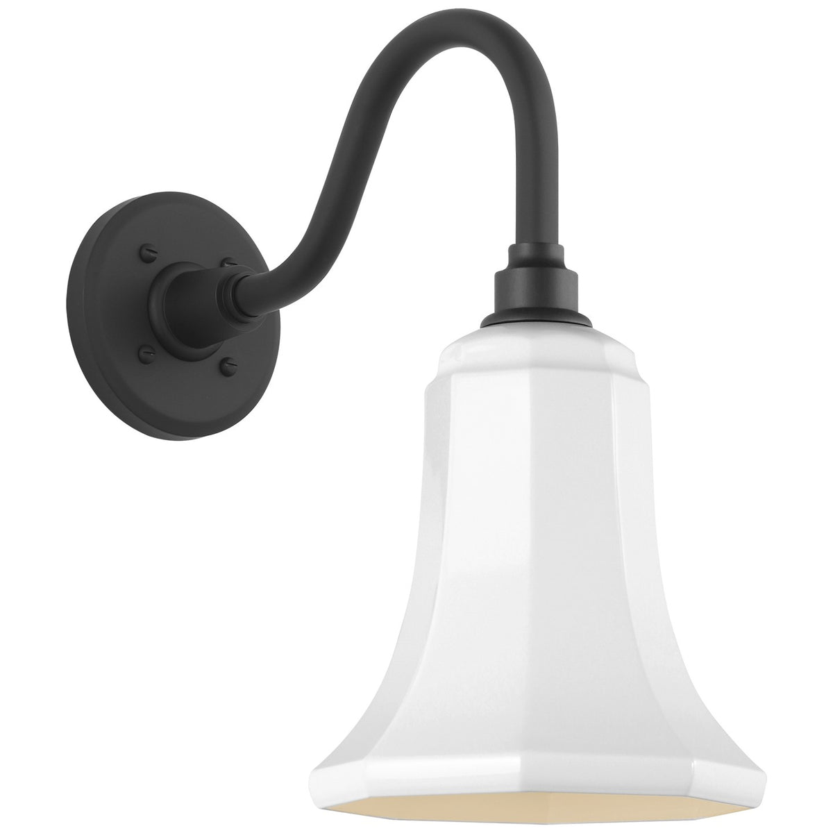 Academy Barn Light LED Barn Light in Matte Black