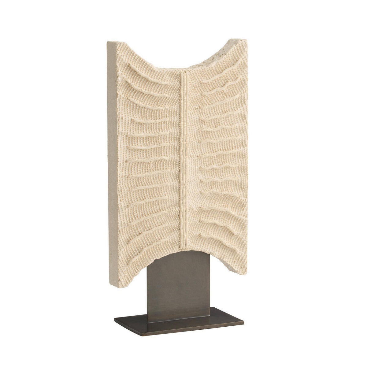 Stela Sculpture in Sand/Bronze