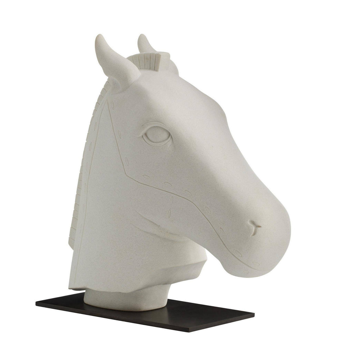 Cavalle Sculpture in Ivory/Bronze