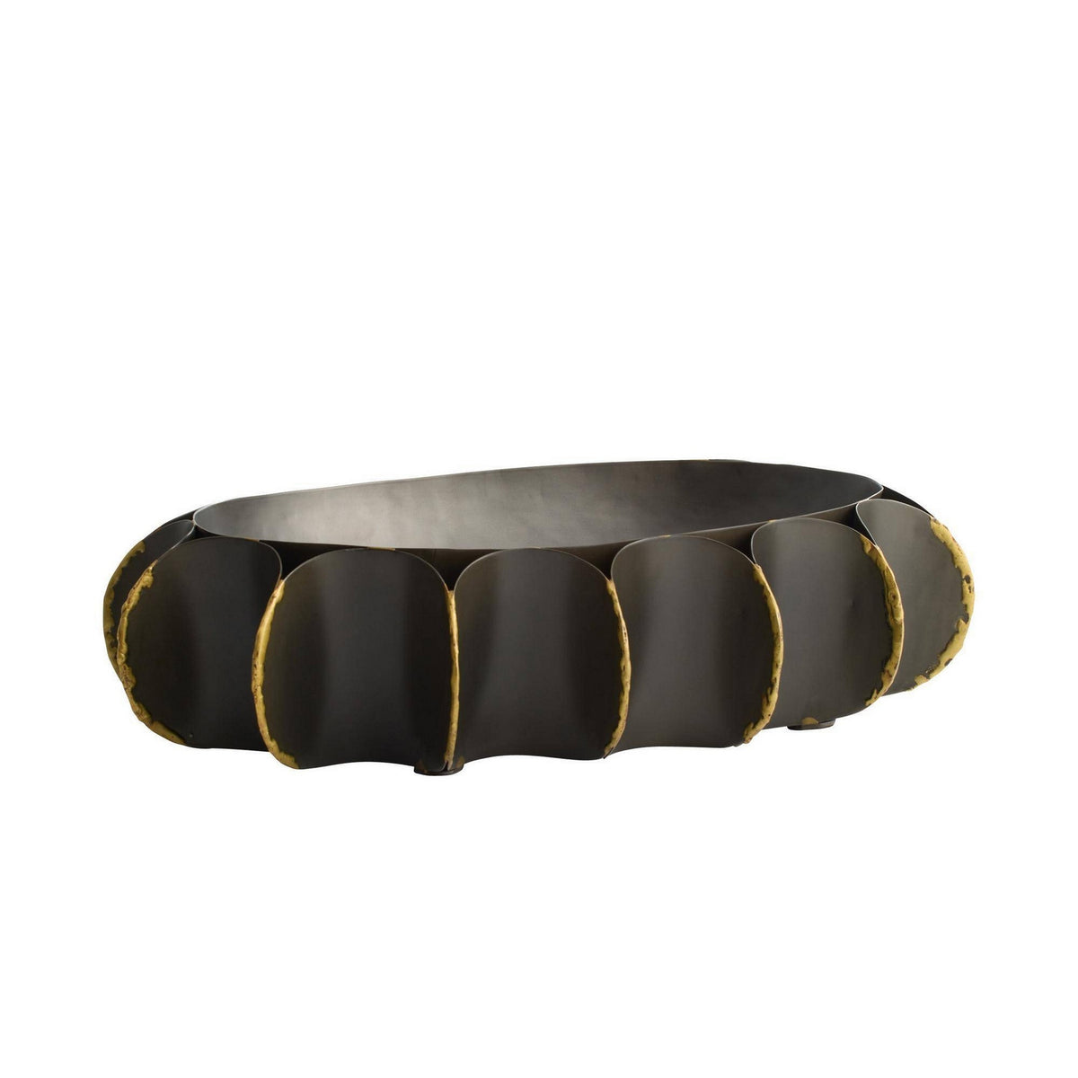 Morrison Centerpiece in Natural Iron/Antique Brass