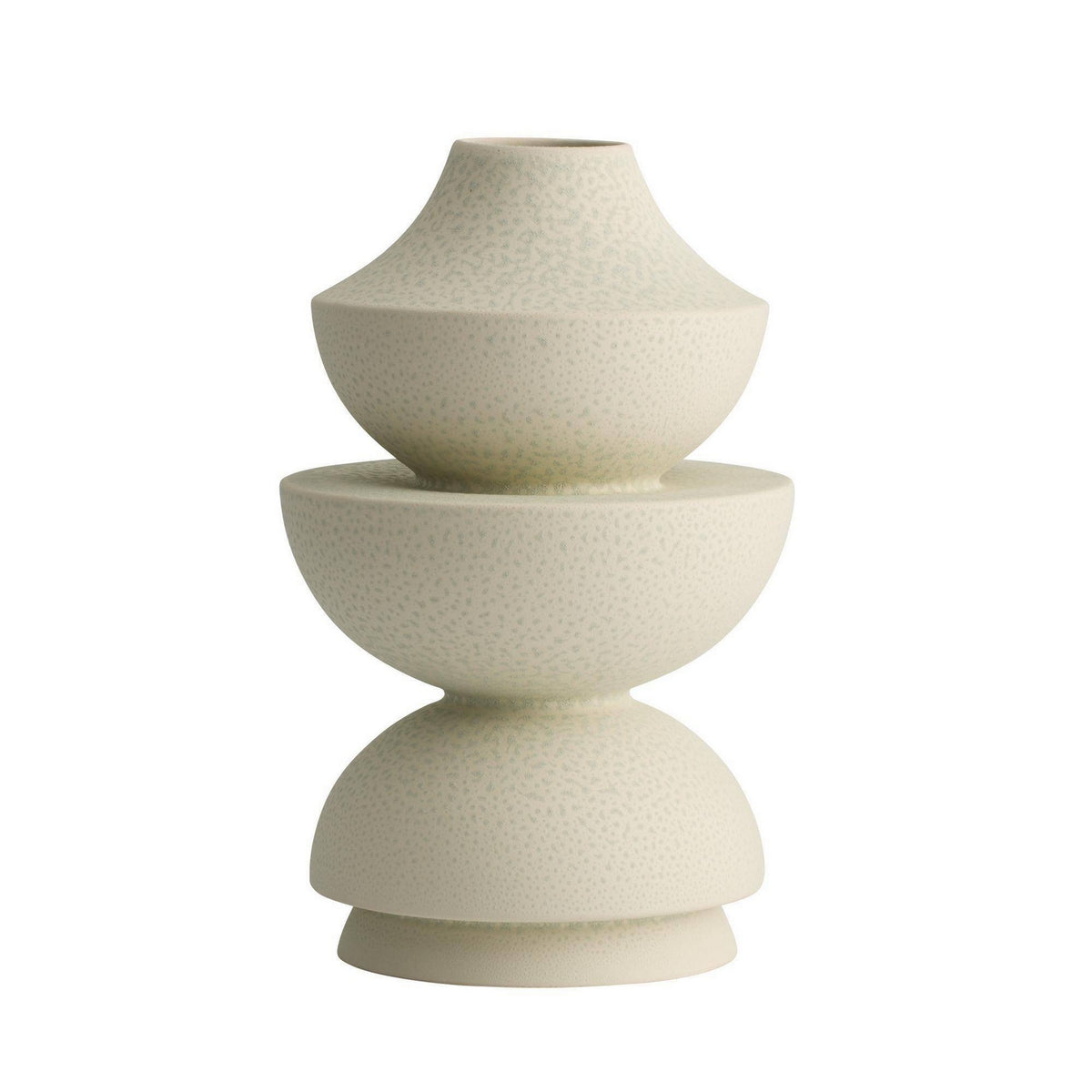 Deruta Vase in Riverstone Reactive
