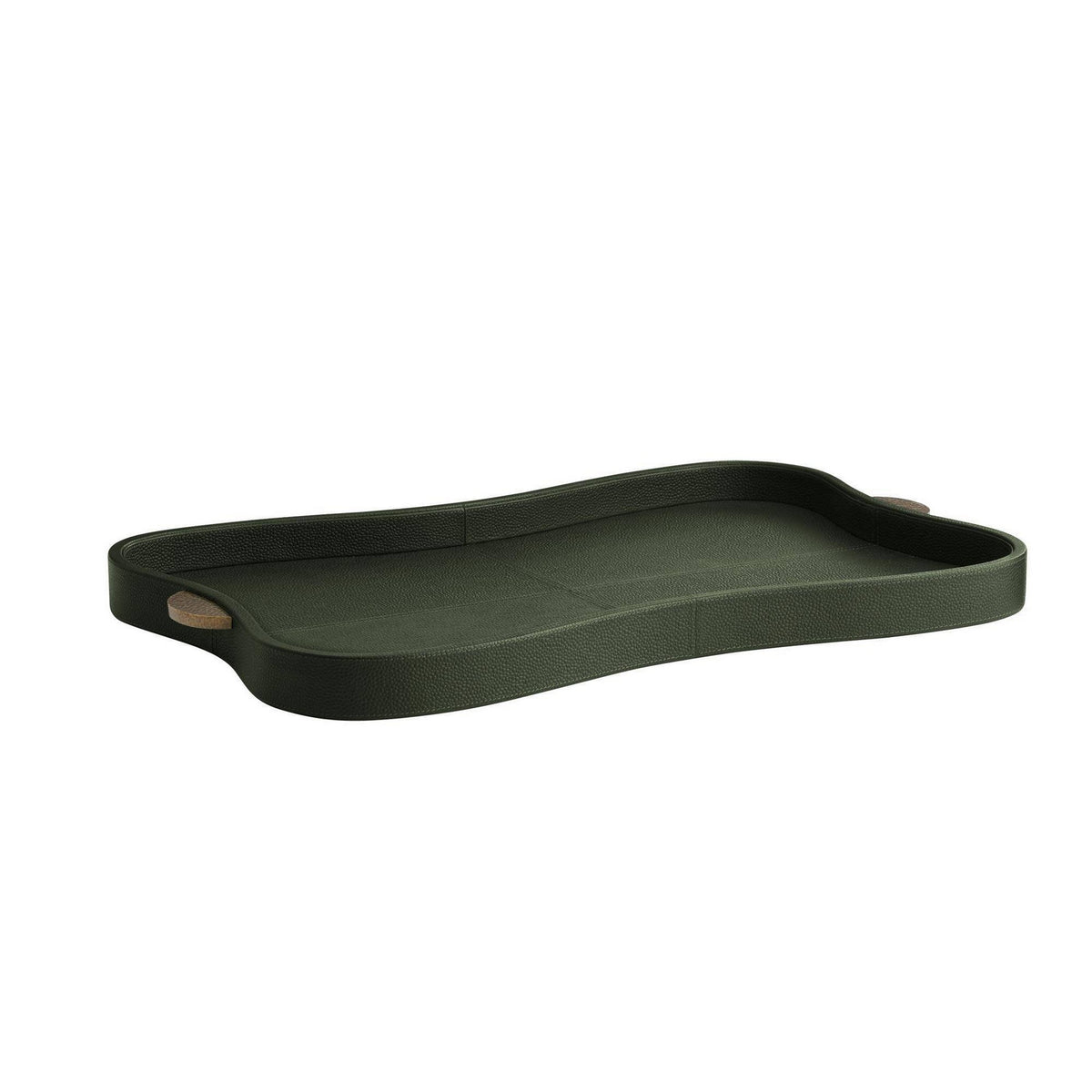 Stohlman Tray in Pine/Antique Brass