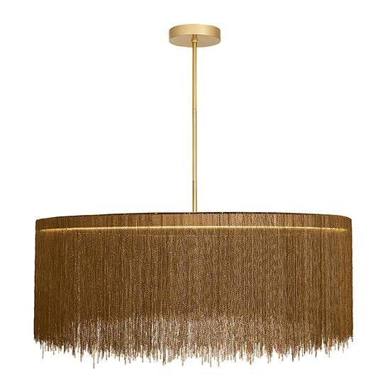 Bennet LED Chandelier in Antique Brass