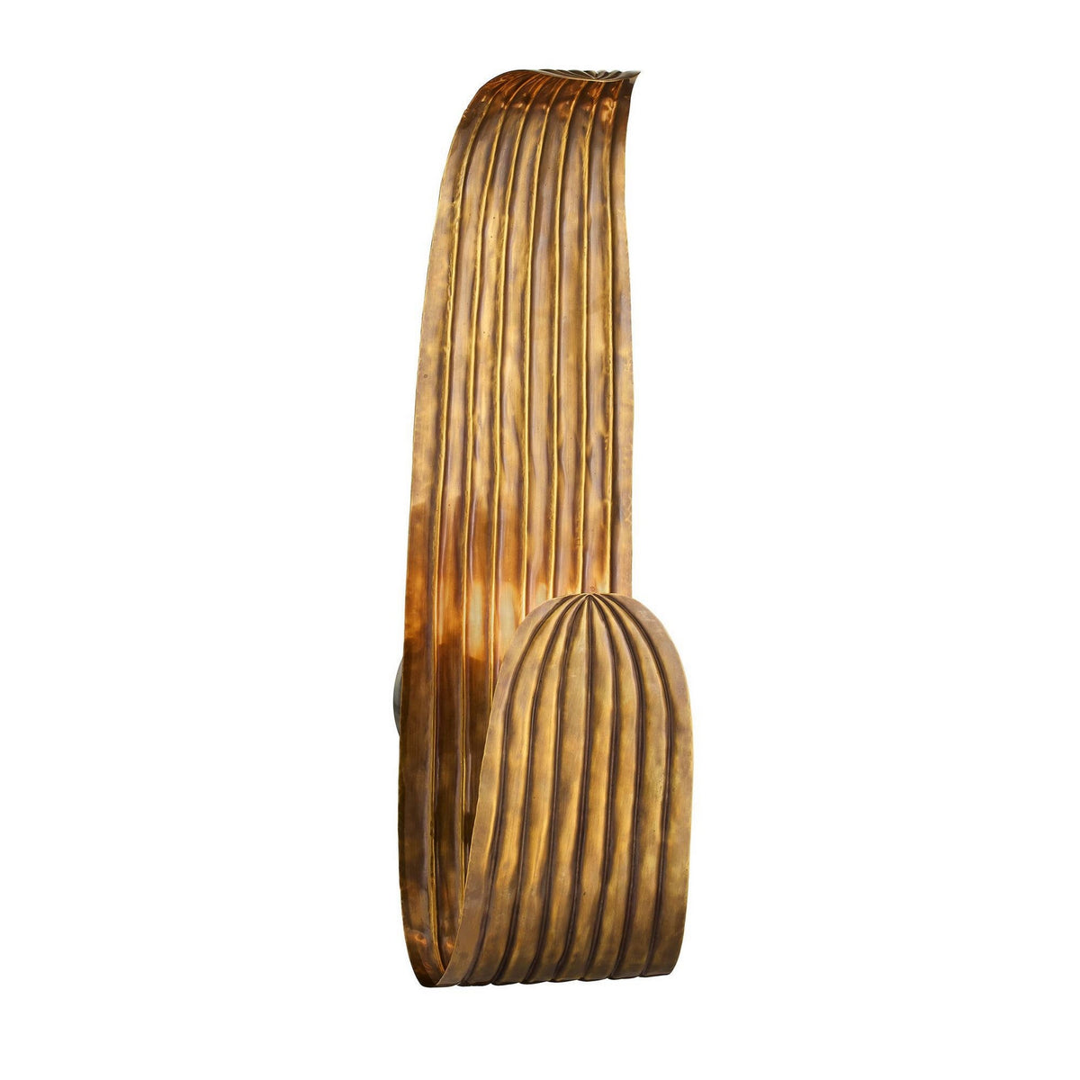 Palmira One Light Wall Sconce in Vintage Brass