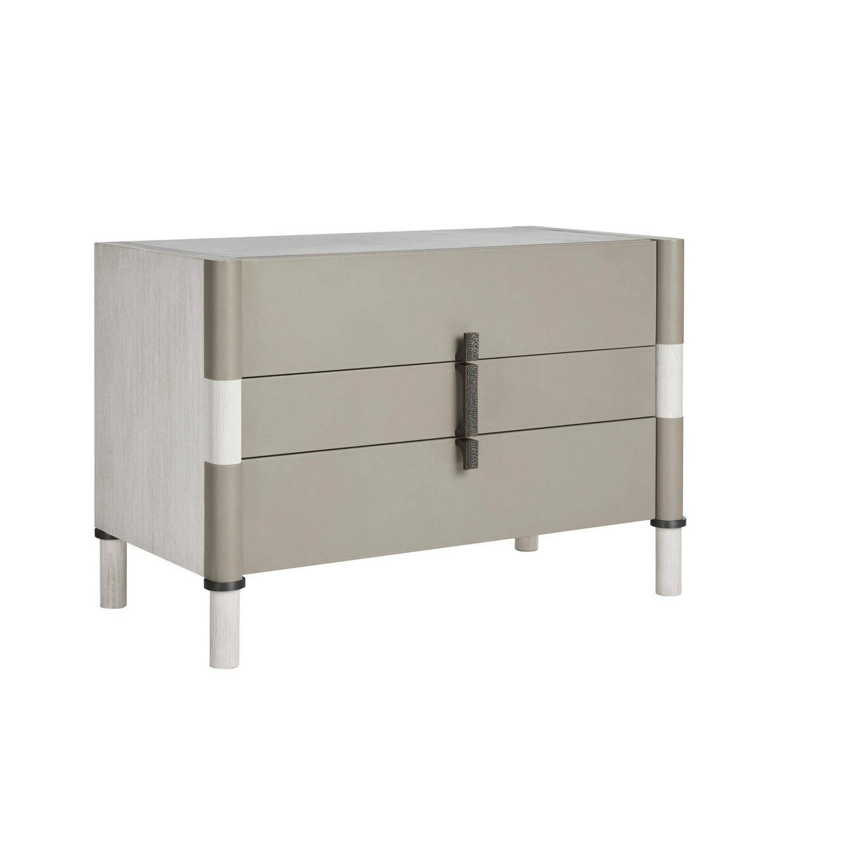 Hestia Side Table in Dove/Smoke
