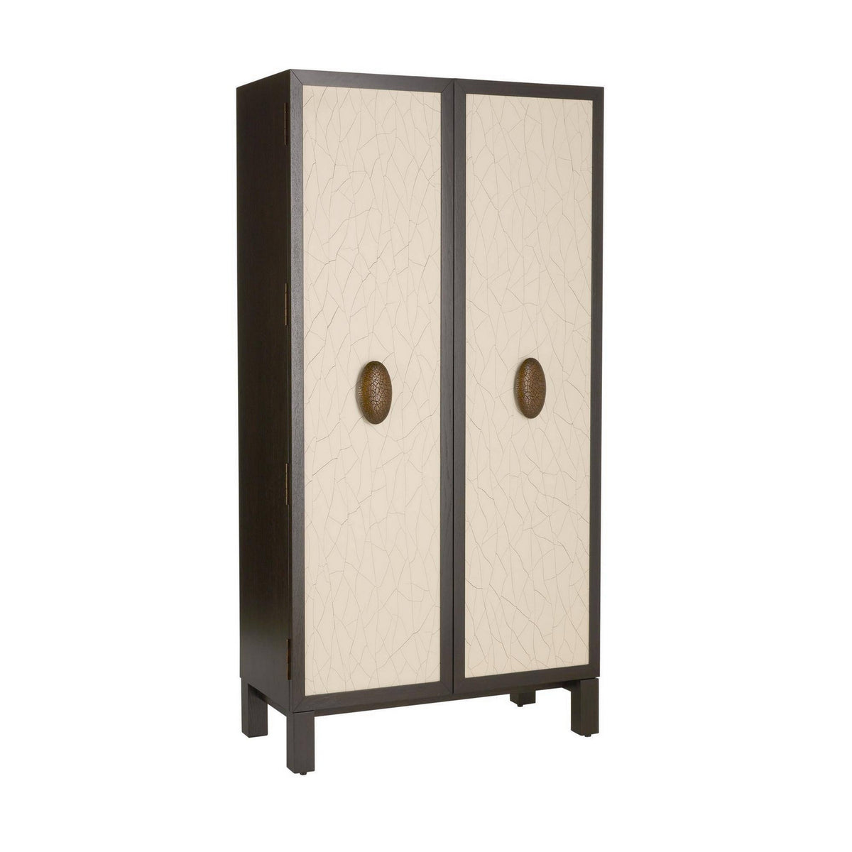 Soko Cocktail Cabinet in Ivory/Ebony
