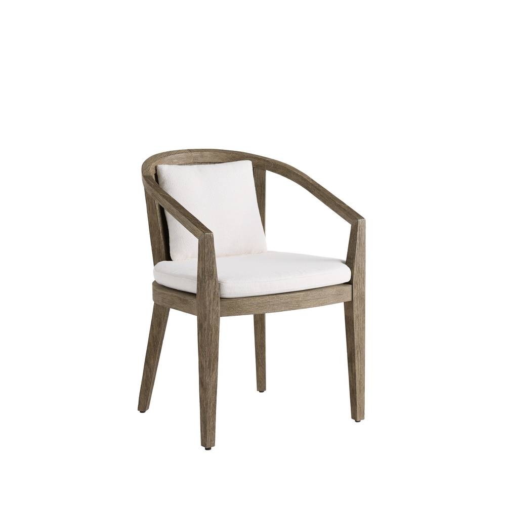 Sobek Outdoor Dining Chair in Pearl/Kona