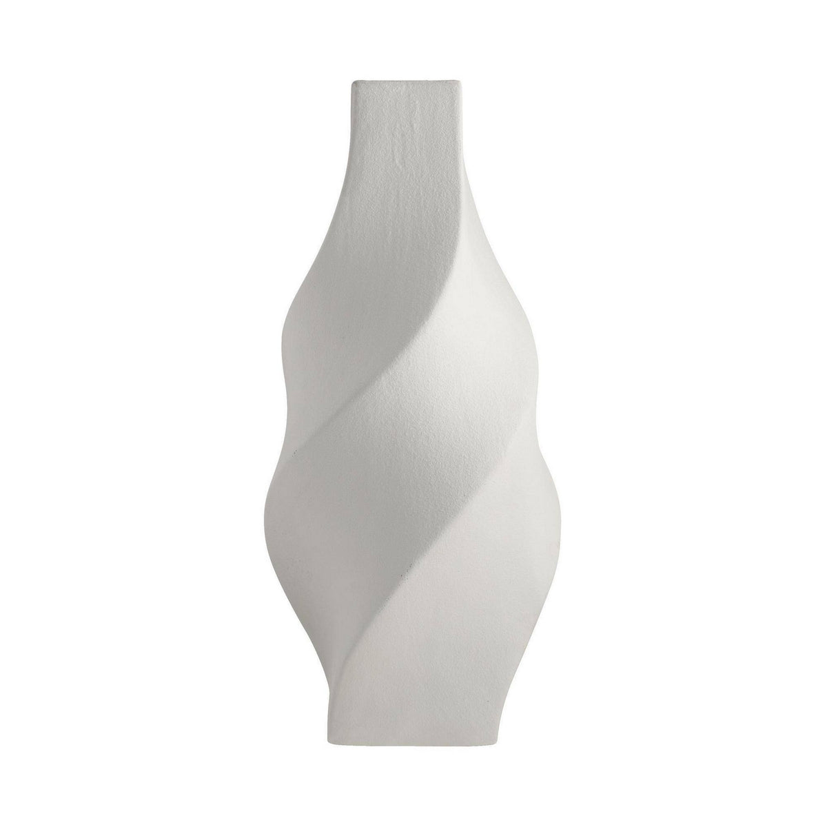 Scylla Vase in Matte White