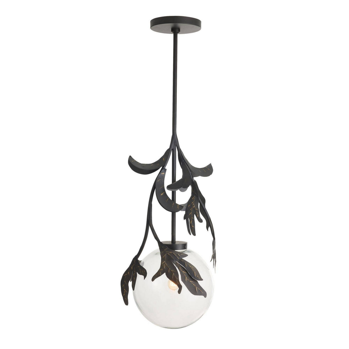 Will O' the Wisp One Light Pendant in Bronze/Clear