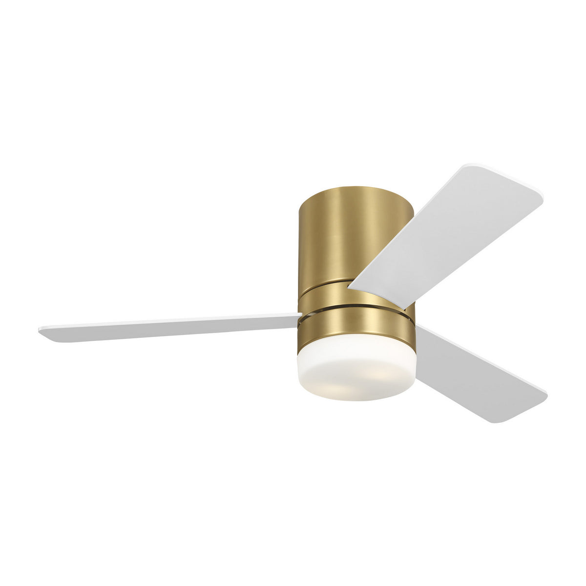 Era 44 Hugger LED 44" Ceiling Fan in Burnished Brass