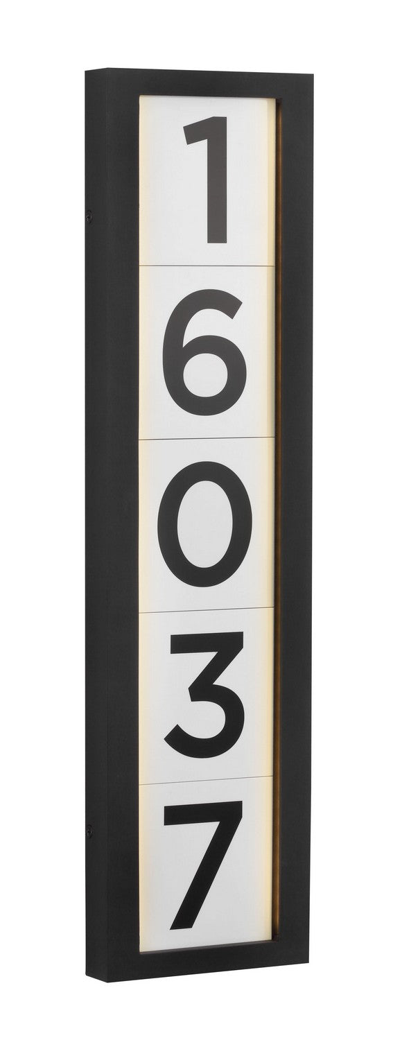 Address Light Address Light LED in Textured Black