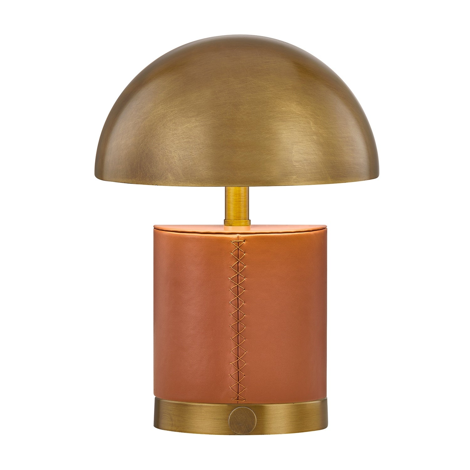 Conrad LED Table Lamp in Brass