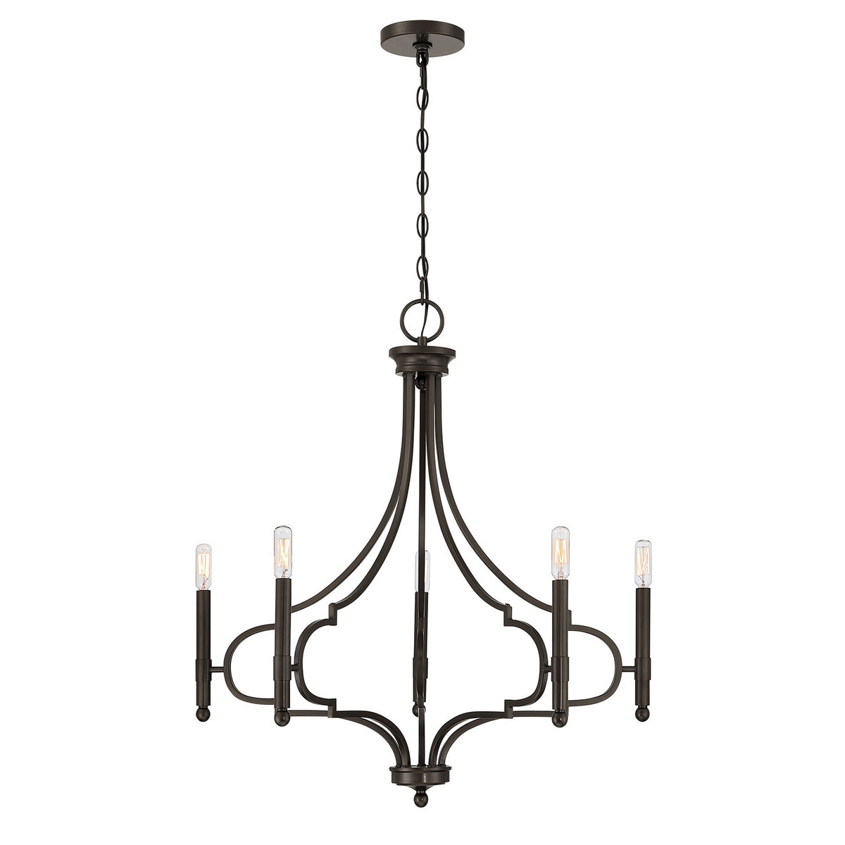 Woodlawn Five Light Chandelier